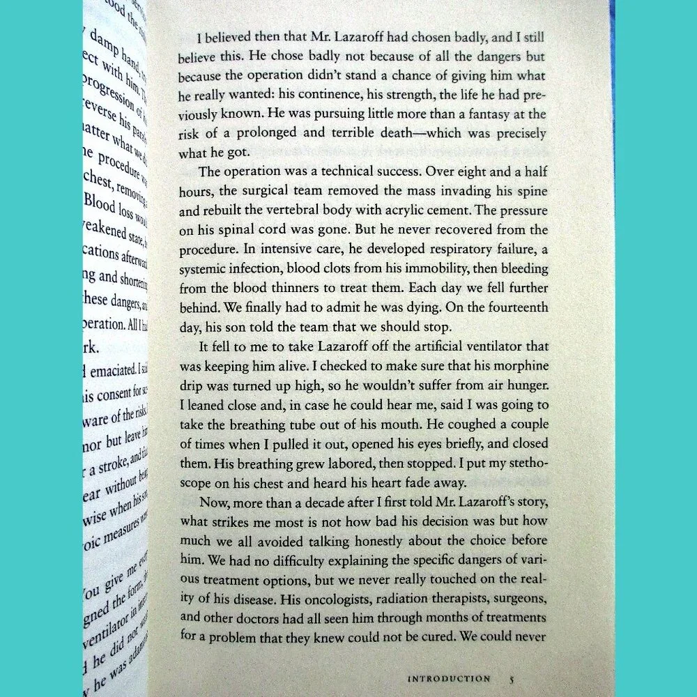 Book - Being Mortal: Medicine and What Matters in the End, by Atul Gawande - Picture 6 of 16
